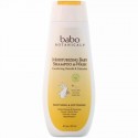 Babo Botanicals, モイスチャライジング・ベビーシャンプー＆ウォッシュ、オートミルク＆カレンデュラ、8 液体オンス（237 ml）