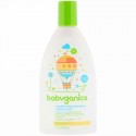 BabyGanics, コンディショニングシャンプー + ボディウォッシュ、無香料、354ml（12 fl oz） (Discontinued Item)