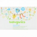 BabyGanics, 乾燥機シート、無香、柔軟剤シート120枚 (Discontinued Item)