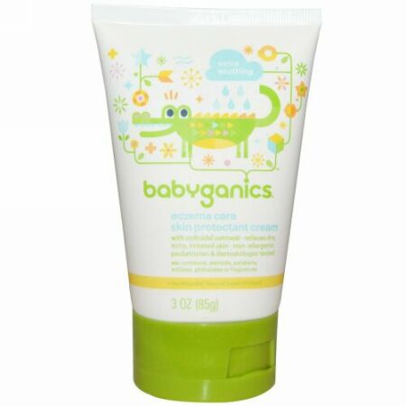 BabyGanics, 湿疹ケア, スキン保護クリーム, 3 oz (85 g) (Discontinued Item)