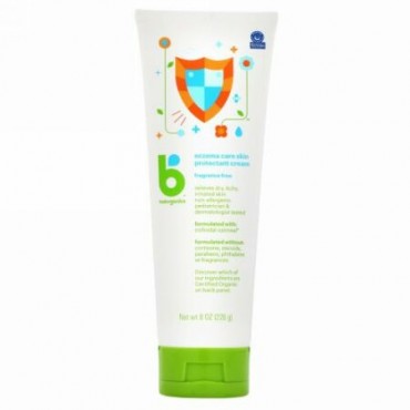 BabyGanics, Eczema Care Skin Protectant Cream, 8 oz (226 g) (Discontinued Item)
