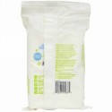 BabyGanics, トイレに流せるおしりふき、無香料、60 枚入り (Discontinued Item)