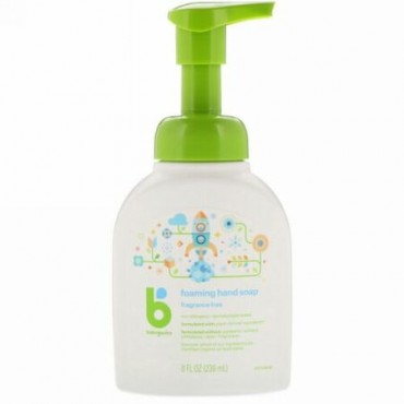 BabyGanics, フォーミングハンドソープ、無香、8液量オンス (236 ml) (Discontinued Item)