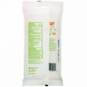 BabyGanics, 手消毒用ウェットティッシュ, アルコールフリー, ミカン, 20枚 (Discontinued Item)