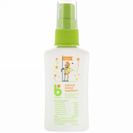 BabyGanics, 天然の虫よけ, 59 ml (Discontinued Item)