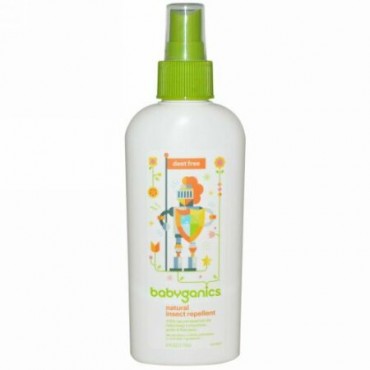 BabyGanics, 天然虫よけ、ディート(除虫剤)不使用、6 oz (177 ml) (Discontinued Item)