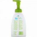 BabyGanics, シャンプー+ボディウォッシュ、無香料、16 fl oz (473 ml) (Discontinued Item)