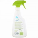 BabyGanics, クリーナーアッパー、トイ&ハイチェアクリーナー、無香、17 fl oz (502 ml) (Discontinued Item)