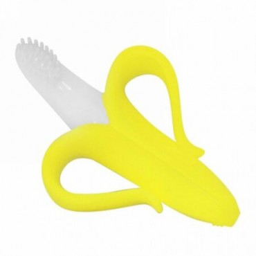 Baby Banana, 乳児用おしゃぶりハブラシ、1個 (Discontinued Item)