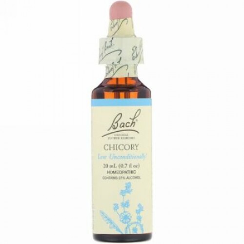 Bach, オリジナルフラワー レメディ、 チコリー、 0.7 fl oz (20 ml)