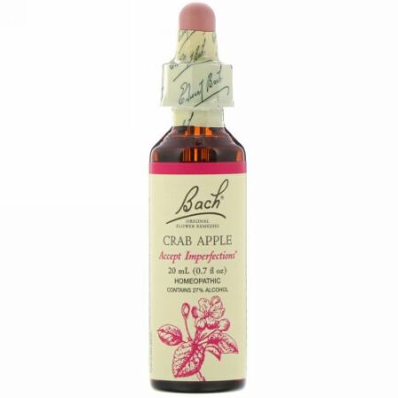 Bach, オリジナルフラワー エッセンス、 クラブアップル、 0.7 fl oz (20 ml)