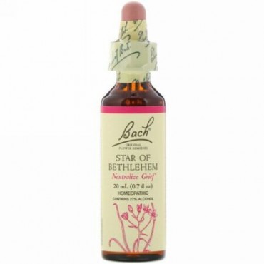 Bach, オリジナルフラワー レメディ、 スターオブベツレヘム、 0.7 fl oz (20 ml)