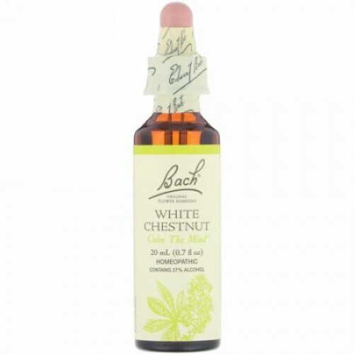Bach, オリジナルフラワー レメディ、 ホワイトチェストナット、 0.7 fl oz (20 ml)