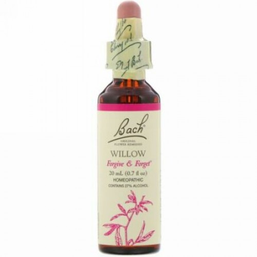 Bach, オリジナルフラワー レメディ、 ウィロー、 0.7 fl oz (20 ml)