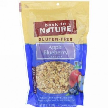 Back to Nature, アップル・ブルーベリー・グラノーラ、12.5オンス（354 g） (Discontinued Item)