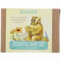 Badger Company, エッセンシャルベビーセット、3点セット (Discontinued Item)