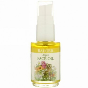 Badger Company, Face Care, Argan Face Oil, 1 fl oz (29.5 ml)