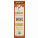 Badger Company, Hair Oil, Seabuckthorn, Apricot & Pomegranate, 2 fl oz (59.1 ml) (Discontinued Item)