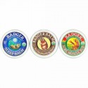 Badger Company, オーガニック, バジャーバームサンプラー, 3パック, 各0.75オンス (21 g) (Discontinued Item)