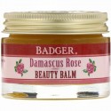 Badger Company, オーガニックビューティバーム、ダマスクバラ、28g（1oz）