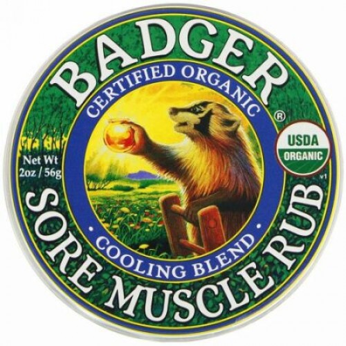 Badger Company, ソアマッスルラブ（筋肉痛に）、 クーリングブレンド、2 oz (56 g)