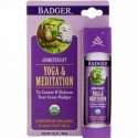 Badger Company, ヨガ& メディテーション、セダーウッド& マンダリン、 .60 オンス (17 g) (Discontinued Item)