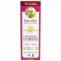 Badger Company, 亜鉛 オキサイドフェイス日焼け止め、 SPF 25、 ダマスカスローズ、 1.6 fl oz (47 ml) (Discontinued Item)