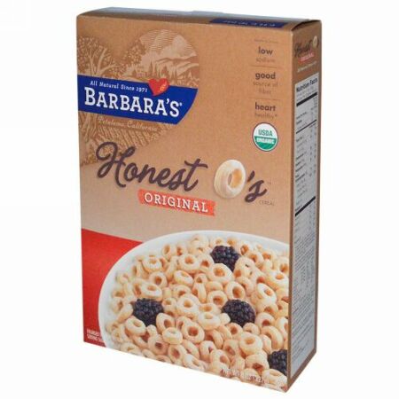 Barbara's Bakery, オネスト・オーシリアル、 オリジナル、 8 oz (227 g) (Discontinued Item)