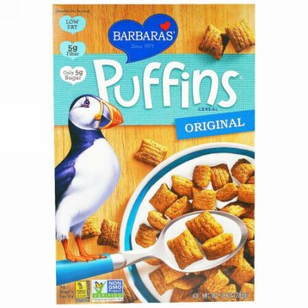 Barbara's Bakery, パフィンズシリアル、オリジナル10 oz (283 g) (Discontinued Item)