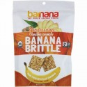 Barnana, オーガニッククランチーバナナブリトゥル、ショウガ入りクッキー、3.5オンス (100 g) (Discontinued Item)