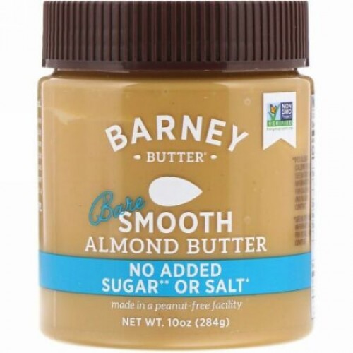 Barney Butter, アーモンドバター、ベアスムース、10オンス（ 284g ）