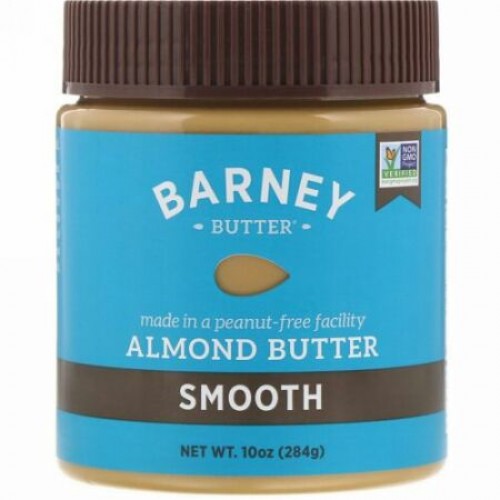Barney Butter, アーモンドバター、スムーズ、10オンス（284g）