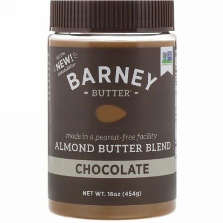 Barney Butter, Barney Butter, Almond Butter Blend, Chocolate, 16 oz (454 g) (Discontinued Item)