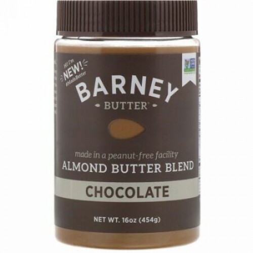 Barney Butter, Barney Butter, Almond Butter Blend, Chocolate, 16 oz (454 g) (Discontinued Item)