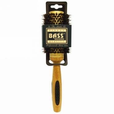 Bass Brushes, ミディアム サーマルホットスタイラー、 1 ヘア ブラシ (Discontinued Item)