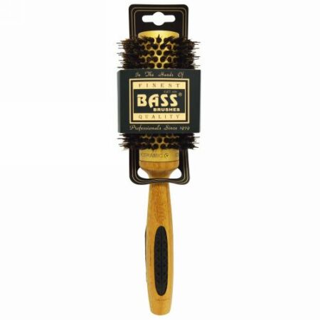 Bass Brushes, ミディアム サーマルホットスタイラー、 1 ヘア ブラシ (Discontinued Item)