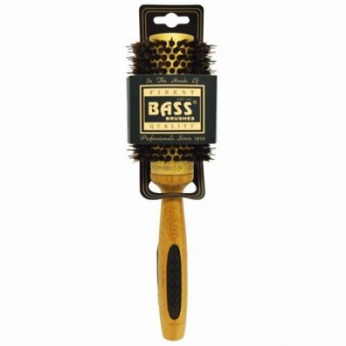 Bass Brushes, ミディアム サーマルホットスタイラー、 1 ヘア ブラシ (Discontinued Item)