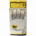 Bass Brushes, 保湿グローブ、 ホワイト、 1 ペア (Discontinued Item)