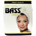 Bass Brushes, スーパー吸収ヘア タオル、 ホワイト、 1 個 (Discontinued Item)