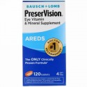 Bausch & Lomb, PreserVision, AREDS, 120 Tablets