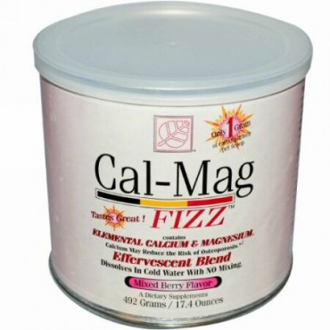 Baywood, Cal-Mag Fizz™（カル-マグ フィズ）、ミックスベリー味、17.4 オンス (492 g) (Discontinued Item)