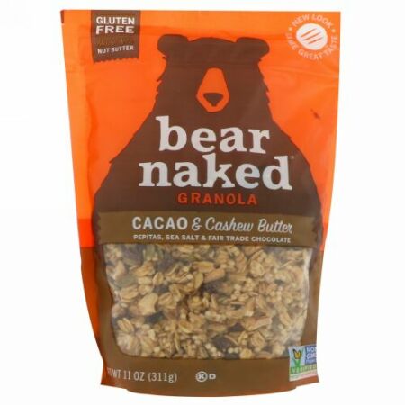 Bear Naked, グラノーラ、カカオ & カシュー バター、11 oz (311 g)