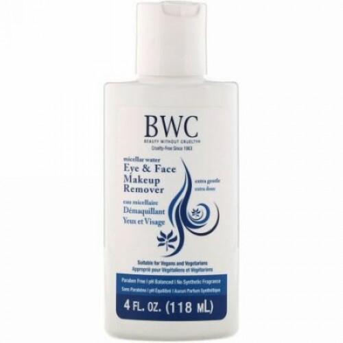 Beauty Without Cruelty, Eye & Face Makeup Remover, Extra Gentle, 4 fl oz (118 ml)