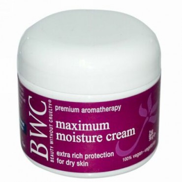 Beauty Without Cruelty, マキシマム モイスチャー クリーム、2 oz (56 g) (Discontinued Item)