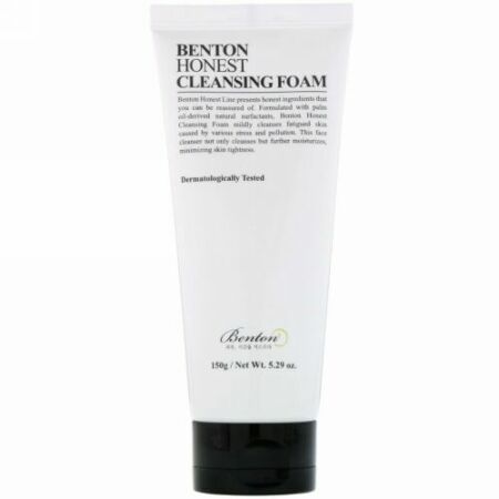 Benton, オネスト・クレンジングフォーム、150 g
