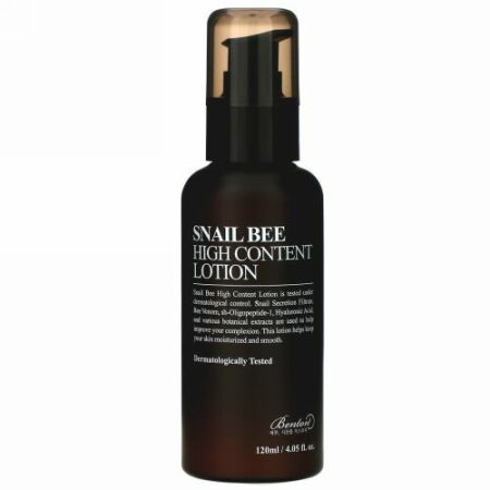 Benton, スネイルビー、ハイコンテント・ローション、120 ml