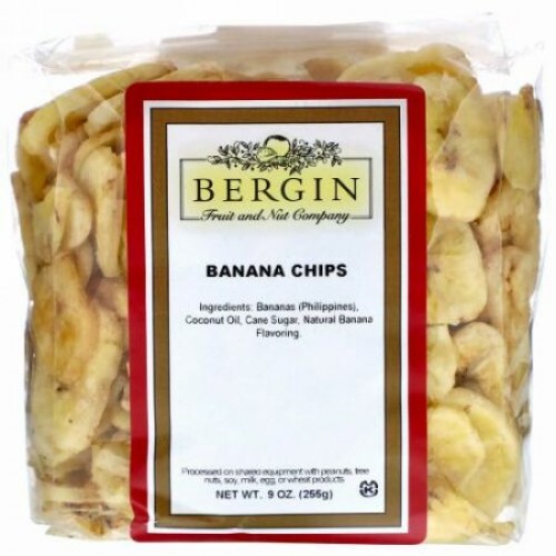 Bergin Fruit and Nut Company, バナナチップス、 9オンス (255 g)