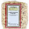 Bergin Fruit and Nut Company, 白いソルトピーナッツ, ロースト, 16 オンス (Discontinued Item)