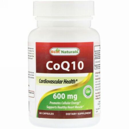 Best Naturals, CoQ10、600 mg、60カプセル (Discontinued Item)