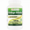 Best Naturals, Ginkgo Biloba, 120 mg, 120 Capsules (Discontinued Item)